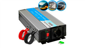 Przetwornica Napięcia Samochodowa 12V, 1000W Modyfikowany Sinus Extralink...