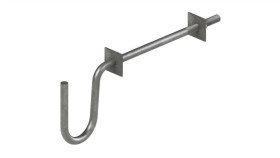 Trzon Hakowy Skośny Do Mocowania Izolatorów N-80 (K201)