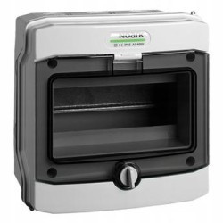 PLASTIKOWA OBUDOWA INSTALACYJNA Natynkowa IP65, 1x6 modułów. PHS 6T NOARK 113262