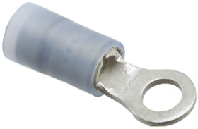 Zacisk oczkowy rozmiar przewodu 2.5mm² Ø , M3 to M3.5 (#5 to #6) izolowany średnica wew 3.79mm Molex