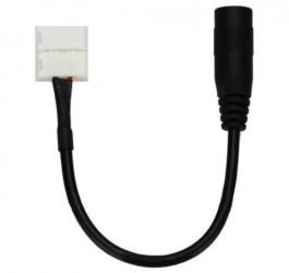 GNIAZDO 5,5X2,1 KONEKT DO TASMY LED 8MM