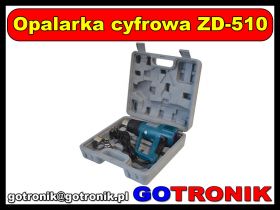 Opalarka cyfrowa na gorące powietrze 750W/1500W ZD-510 + walizka