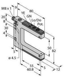 Fotokomórka Turck SLM50B6Q 3011720 1 szt.