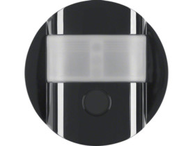 BERKER R.x/Serie 1930/Glas KNX RF quicklink Nasadka czujnika ruchu komfort 2,2m czarny połysk 85346131 HAGER
