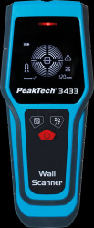 P 3433 Wall scanner for metal, wood and electrical conductors