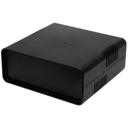 Donau 523100 Universal Enclosure Polystyrene Black Snap-Fasteners