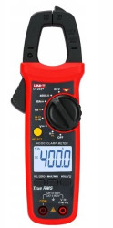 UT 203+ miernik cęgowy NCV, True RMS 600Vac/dc, 400Aac/dc, 40M, 40mF