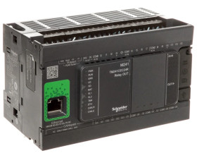 Sterownik programowalny 24 I/O przekaźnikowych Ethernet/CANopenModicon M241-24I/O TM241CEC24R