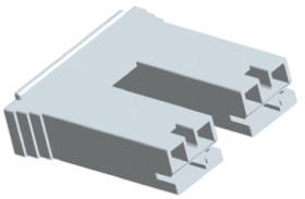 Obudowa do konektorów zaciskanych Wtyczka 2-pinowe Naturalny 22.9mm