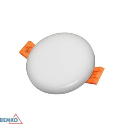 Oprawa downlight LED WALED 10W 4000K 860lm IP66/IP20 PF\0.5 125x20mm okrągła biała C70-DLW-R125-100-4K-WH