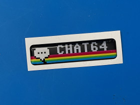 Chat64 badge