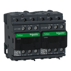 Stycznik odwrotny 24 V Schneider Electric styki: 3 9 A 1 NO + 1 NC LC2D09B7V