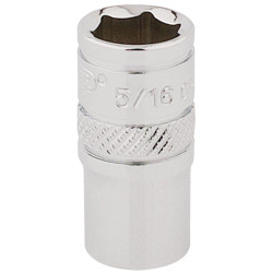 Draper Expert 48670 1/4&quot; Sq. Dr. Hi-Torq&#xAE; 6 Point Socket (5/16&quot;)