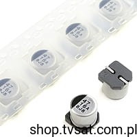 Elektrolit 47uF 16V 85'C SMD 6.3x5.7 ECEV1CA470P PANASONIC