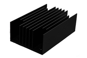 Radiator 58 x 37 x 20mm Konwerter DC/DC 1/4 BrICK