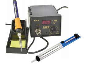 Stacja lutownicza WEP 937D+ 75W ESDSAVE +odsysacz