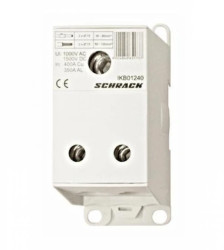 Blok dystrybucyjny 1-bieg.400A wej. 1x240mm², wyj. 2x120mm²