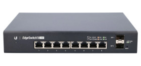 Switch EdgeMAX EdgeSwitch, 8x RJ45 1000Mb/s PoE+, 2x SFP, 150W Ubiquiti ES-8-150W