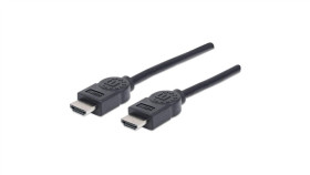 Kabel Hdmi-Hdmi M/M 4K*30Hz 1.8M Czarny Manhattan