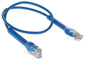 Kabel krosowy patchcord UC-PATCH-0.3M-RJ45-BL 0.3m