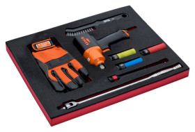 Pojemnik na narzędzia, W 362mm, L 445mm, H 55mm