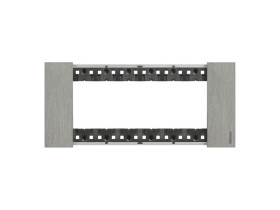 LIVING NOW Ramka 6 modułów - steel KA4806ZG LEGRAND