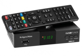 TUNER DVB-T2 H.265 HEVC KRUGER&MATZ