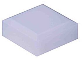 Nasadka przełącznika kształt: Kwadratowy Biały Osłona NKK Switches 15 x 15 x 5.6mm