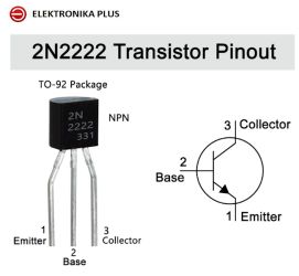 10szt. TRANZYSTOR 2N2222 NPN 0,8A 30V TO92