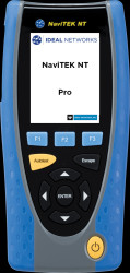 R151006 NaviTEK NT Pro network tester, for copper and fiber optic networ