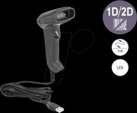 90557 Barcode Scanner, 2D, USB