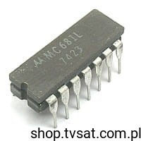 MC681L Inverting-Function Buffer Gate DIP14C MOTOROLA