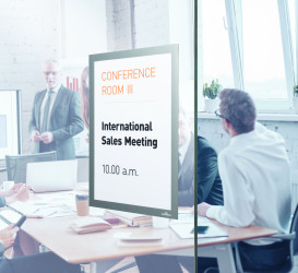 Tablica informacyjna, Przezroczysty, Gładkie i sztywne, 210 x 297, Modele niemagnetyczne