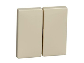 MERTEN D-LIFE Klawisz podwójny kremowy MTN412544 SCHNEIDER ELECTRIC