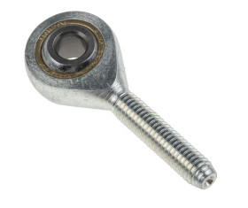 Końcówka pręta, typ: Męski, M5 x 0,8 męskie, Stal