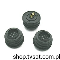 KUB9023 Capacitance Microphone 6mm, By spring ROUND HOSIDEN