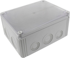 Skrzynka przyłączeniowa Wiska COMBI 1610 LG DK, IP66/IP67, (D x S x W) 200 x 160 x 94 mm, szary, 1 szt.