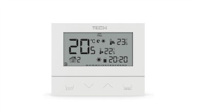 Tech St-292 V2 - Regulator Pokojowy Bezprzewodowy Dwustanowy Kolor Biały