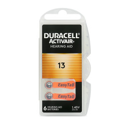 30 x baterie do aparatów słuchowych Duracell ActivAir 13