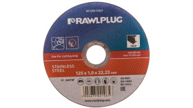 Ściernice Płaskie Do Cięcia I Szlifowania Stali Nierdzewnej 125X22,23Mm...