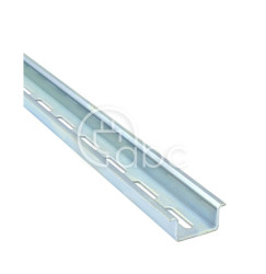 Szyna montażowa DIN wysoka, perforowana, stalowa, 35x15x2000 mm, TS35/CF5-2m