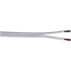 Hama 86605 Speaker Cable 2 x 1.50 mm&#xB2; White Per Metre