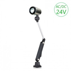 Lampa obrabiarkowa LED na przegubie 9.5W 24V