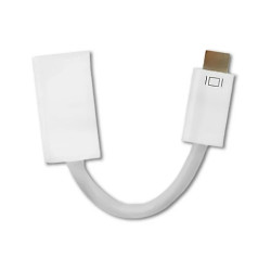 Qoltec Adapter Mini DVI męska HDMI żeńska 0.15m