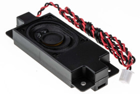 Głośnik miniaturowy 8Ω 80 x 31.1 x 14.9mm 2W RS PRO