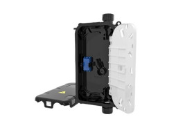 Panel krosowniczy, obudowa, 2-portowy LC 1 Jednomodowy HellermannTyton Connectivity