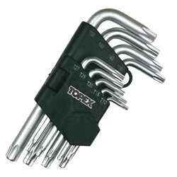 TORX klucze x 9szt.CrV Topex 1409
