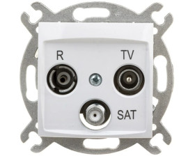 CARLA Gniazdo antenowe R-TV-SAT koncowe 1753-10