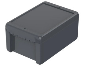 PC enclosure, (L x W x H) 191 x 125 x 90 mm, graphite gray (RAL 7024), IP66, 96014234