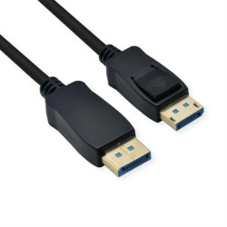 Kabel ROLINE DisplayPort, v2.0, DP M - M, czarny, 1,5 m